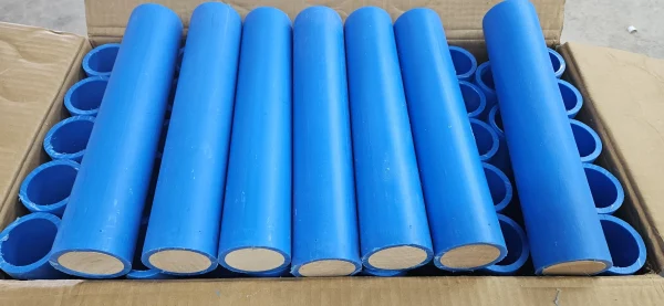 Case of 24 DR11 HDPE 12" Mortars, plugged and stapled