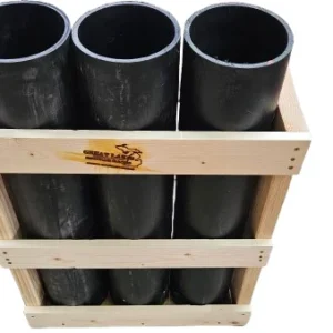 6" - 3 Shot Rack